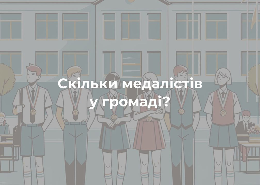 Серед випускників навчальних закладів громади дві медалістки