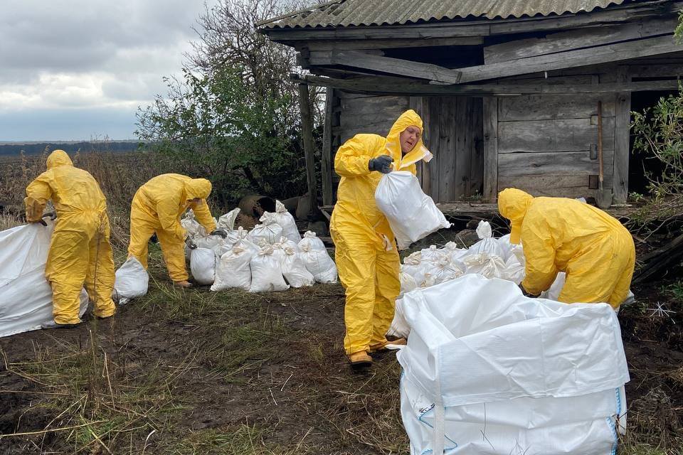 У Холминській громаді видалено 5 тонн небезпечних речовин