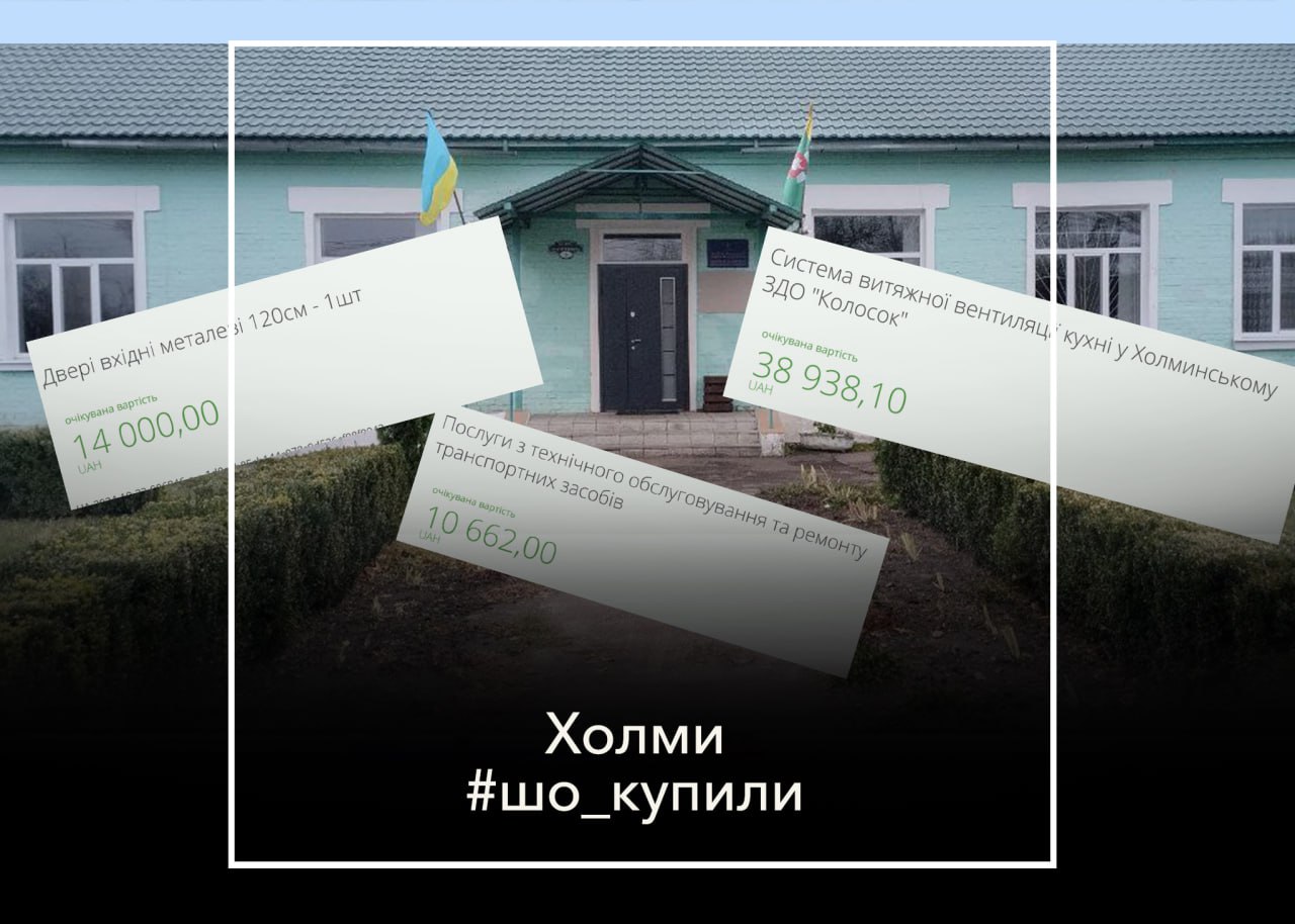 <strong>#шо_купили Снігозатримувач, паливо, бензопила. Що замовляли у жовтні на кошти платників податків у Холмах?</strong>