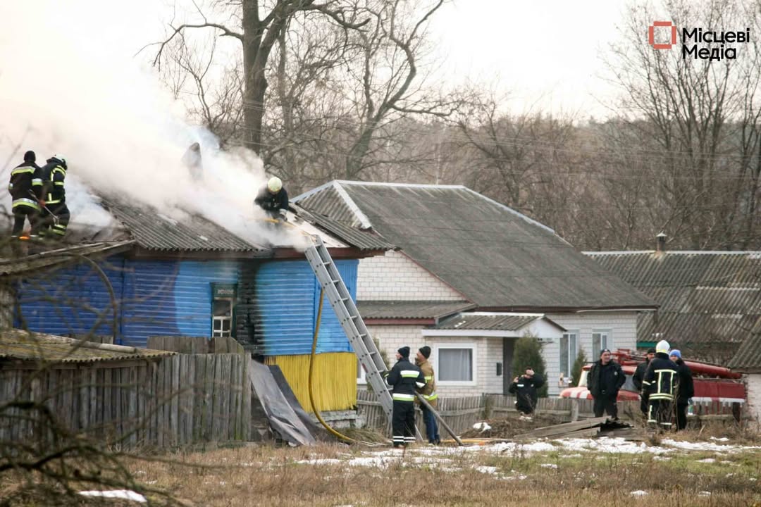 У Холмах горів будинок
