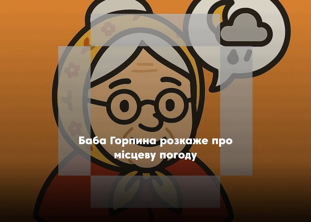 Пані Горпина розкаже про погоду для &laquo;Місцевих медіа&raquo;