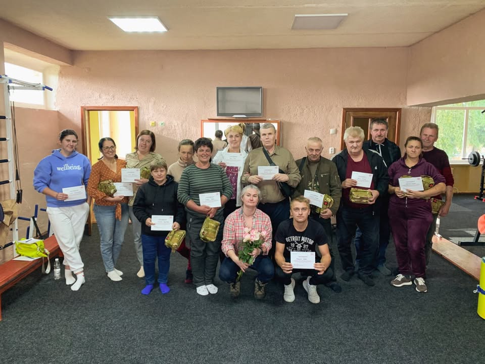 У Холминській громаді відбувся тренінг з домедичної допомоги