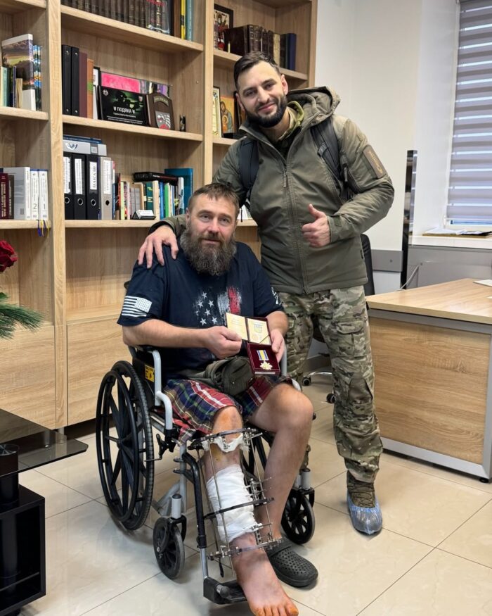Валентина Ментія з Холмів відзначили орденом «За мужність»