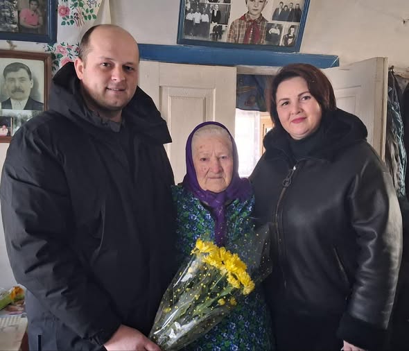 Марія Тарасенко з Холминської громади святкує 90-річчя