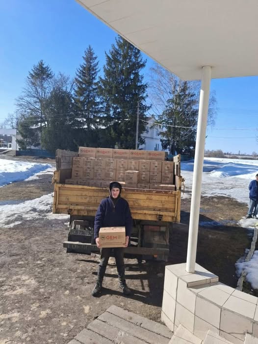 У Холминській громаді видали продуктові набори від GEM