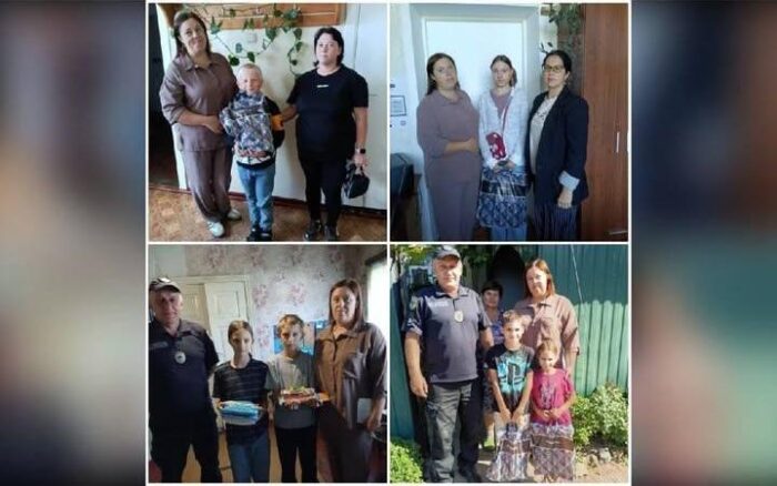 У Холмах дітям із сімей у складних обставинах вручили набори до навчального року